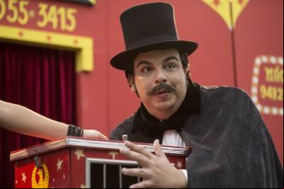 06/07/2015. Crédito: Fox/Divulgação. Cena da série original do Porta dos Fundos, O grande Gonzalez, com Luis Lobianco.